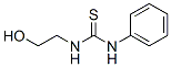 structure of CAS# 102-12-5, 1-(2-Hydroxyethyl)-3-Phenylthiourea;1-(2-Hydroxyethyl)-3-Phenyl-Thiourea;1-Phenyl-3-(2-Hydroxyethyl)Thiourea;2-Hydroxyethyl Phenyl Thiourea