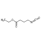 结构式 CAS# 106508-62-7, 乙基4-异氰酸丁酸酯