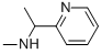 structure of CAS# 114366-07-3, N-Methyl-1-(Pyridin-2-Yl)Ethanamine;N-Methyl-1-Pyridin-2-Ylethanamine(SALTDATA: 0.5Oxalate);2-Pyridinemethanamine,N,Alpha-Dimethyl-(9CI);N-Methyl-1-(Pyridin-2-Yl)Ethanamine