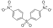 structure of CAS# 1156-50-9, 1-Nitro-4-(4-Nitrophenyl)Sulfonylbenzene;1-Nitro-4-(4-Nitrophenyl)Sulfonyl-Benzene;Aids032696