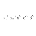 结构式 CAS# 12207-22-6, 氧化钕镓