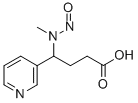 CAS#: 123743-84-0， 4-(Methyl-Nitrosoamino)-4-Pyridin-3-Ylbutanoic Acid
