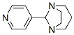 结构式 CAS# 13022-80-5, 8-(4-吡啶基)-1,5-二氮杂双环[3.2.1]辛烷