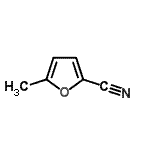 结构式 CAS# 13714-86-8, 5-甲基-2-糠腈