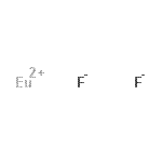 结构式 CAS# 14077-39-5, 二氟化铕(2+)