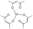 结构式 CAS# 14284-95-8, (OC-6-11)-三(2,4-戊烷二酮)-铽