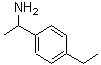 结构式 CAS# 147116-33-4, 1-(4-乙基苯基)乙胺