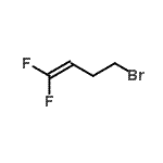 结构式 CAS# 147804-02-2, 4-溴-1,1-二氟-1-丁烯