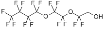结构式 CAS# 152914-73-3, 2,2-二氟-2-[1,1,2,2-四氟-2-(1,1,2,2,3,3,4,4,4-九氟丁氧基)乙氧基]-乙醇