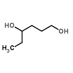 结构式 CAS# 16432-53-4, 1,4-己烷二醇
