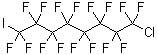结构式 CAS# 16486-98-9, 1-氯-1,1,2,2,3,3,4,4,5,5,6,6,7,7,8,8-十六氟-8-碘辛烷
