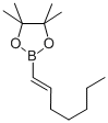 结构式 CAS# 169339-75-7, 2-[(E)-庚-1-烯基]-4,4,5,5-四甲基-1,3,2-二氧硼戊环
