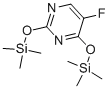 结构式 CAS# 17242-85-2, O,O'-二(三甲基硅烷基)-5-氟尿嘧啶
