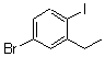 结构式 CAS# 175278-30-5, 4-溴-2-乙基-1-碘-苯