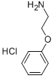 structure of CAS# 17959-64-7, 2-Phenoxy-Ethanamine Hydrochloride (1:1);2-PHENOXYETHYLAMINEHCL