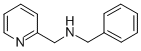 structure of CAS# 18081-89-5, Benzylpyridin-2-Ylmethylamine;2-PYRIDINEMETHANAMINE,N-(PHENYLMETHYL);BENZYL-PYRIDIN-2-YLMETHYL-AMINE