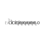 structure of CAS# 19423-85-9, Erbium Chloride Hydrate (1:3:6);Erbium (III) chloride hexahydrate;erbium chloride hexahydrate;ERBIUM TRICHLORIDE HEXAHYDRATE