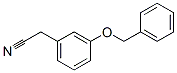 结构式 CAS# 20967-96-8, 3-(苯基甲氧基)-苯乙腈