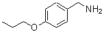 结构式 CAS# 21244-33-7, 1-(4-丙氧基苯基)甲胺