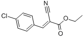 结构式 CAS# 2169-68-8, (E)-3-(4-氯苯基)-2-氰基丙-2-烯酸乙酯