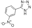 结构式 CAS# 21871-44-3, 5-(3-硝基苯基)-2H-四唑