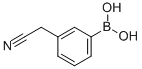 结构式 CAS# 220616-39-7, 3-氰基甲基苯硼酸