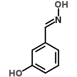 结构式 CAS# 22241-18-5, 3-[(E)-(羟基亚胺)甲基]苯酚