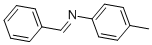 结构式 CAS# 2272-45-9, N-(4-甲基苯基)-1-苯基甲亚胺