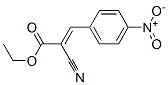 结构式 CAS# 2286-33-1, (Z)-2-氰基-3-(4-硝基苯基)丙-2-烯酸乙酯