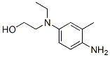 结构式 CAS# 2359-51-5, 2-[(4-氨基-3-甲基苯基)-乙基氨基]乙醇硫酸盐