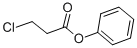 structure of CAS# 24552-27-0, 3-Chloro-Propanoic Acid Phenyl Ester;3-Chloropropanoic Acid Phenyl Ester;3-Chloropropionic Acid Phenyl Ester;.Beta.-Chloropropionic Acid Phenyl Ester