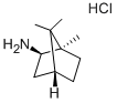 结构式 CAS# 24629-78-5, 外-(1R)-1,7,7-三甲基双环[2.2.1]庚烷-2-胺盐酸盐