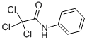 结构式 CAS# 2563-97-5, 2,2,2-三氯-N-苯基乙酰胺