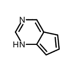 结构式 CAS# 270-95-1, 1H-环戊二烯并[d]嘧啶