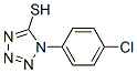 结构式 CAS# 27143-76-6, 1-(4-氯-苯基)-1H-四唑-5-硫醇