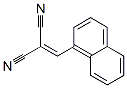 结构式 CAS# 2972-83-0, 2-(萘-1-基亚甲基)丙二腈