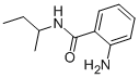 结构式 CAS# 30391-87-8, N1-(仲丁基)-2-氨基苯甲酰胺