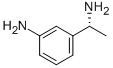 结构式 CAS# 317830-29-8, (R)-3-(1-氨基乙基)苯胺