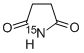 structure of CAS# 32807-36-6, Succinimide-15N