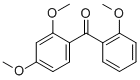 结构式 CAS# 33077-87-1, 2,2',4-三甲氧基二苯甲酮