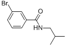 结构式 CAS# 333345-92-9, 3-溴-N-异丁基苯甲酰胺
