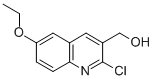 结构式 CAS# 333408-52-9, 2-氯-6-乙氧基喹啉-3-甲醇
