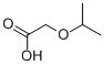 结构式 CAS# 33445-07-7, 异丙氧基乙酸