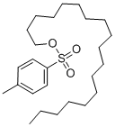 结构式 CAS# 3386-32-1, 对甲苯磺酸正十八烷基酯