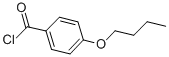 structure of CAS# 33863-86-4, 4-n-Butoxybenzoyl Chloride;Zinc02242599;222046_Aldrich