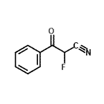 结构式 CAS# 343271-85-2, 2-氟-3-氧代-3-苯基丙腈