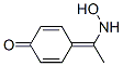 结构式 CAS# 34523-34-7, 4-[1-(羟基氨基)亚乙基]环己-2,5-二烯-1-酮