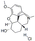 结构式 CAS# 36418-29-8, (5alpha,6alpha)-4,5-环氧-3-甲氧基-17-甲基吗喃-6-醇盐酸盐