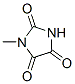 结构式 CAS# 3659-97-0, 1-甲基咪唑烷-2,4,5-三酮