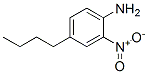 结构式 CAS# 3663-22-7, 4-丁基-2-硝基苯胺